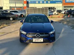 2021 Mercedes-Benz A-Class A 200 L Sport Sedan Fashion, синий — фото 2