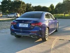 2021 Mercedes-Benz A-Class A 200 L Sport Sedan Fashion, синий — фото 6