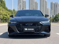 2022 Audi A7 55 TFSI quattro Premium, чёрный — фото 3