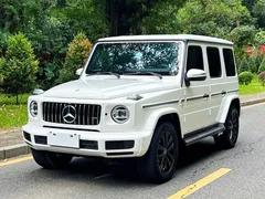 2022 Mercedes-Benz G-Class G 500, белый — фото 1