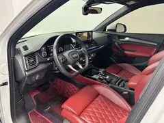 2022 Audi Q5L Sportback 40 TFSI Luxury, белый — фото 12