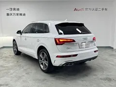 2022 Audi Q5L 45T Luxury Dynamic, белый — фото 8
