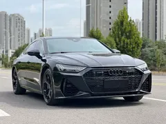 2021 Audi A7 45 TFSI, чёрный — фото 3