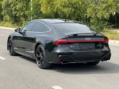 2021 Audi A7 45 TFSI, чёрный — фото 5