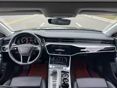 2021 Audi A7 45 TFSI, чёрный — фото 9