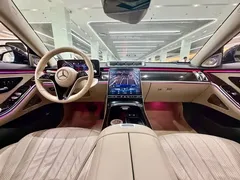 2021 Mercedes-Benz S-Class S 400 L Luxury, чёрный — фото 6