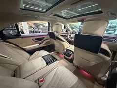 2021 Mercedes-Benz S-Class S 400 L Luxury, чёрный — фото 13