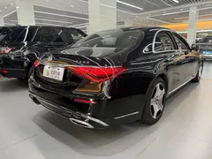 2021 Mercedes-Benz S-Class S 400 L Luxury, чёрный — фото 16