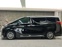 2021 Toyota Alphard Hybrid 2.5L Luxury, чёрный — фото 3