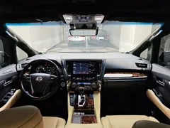 2021 Toyota Alphard Hybrid 2.5L Luxury, чёрный — фото 5