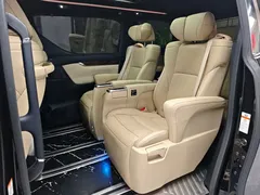 2021 Toyota Alphard Hybrid 2.5L Luxury, чёрный — фото 6