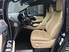 2021 Toyota Alphard Hybrid 2.5L Luxury, чёрный — фото 7