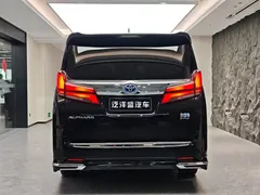 2021 Toyota Alphard Hybrid 2.5L Luxury, чёрный — фото 11