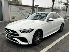 2022 Mercedes-Benz C-Class C 260 L Sport, белый — фото 1