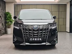 2021 Toyota Alphard Hybrid 2.5L Premium, чёрный — фото 2