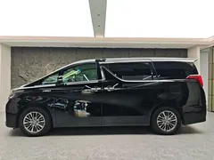 2021 Toyota Alphard Hybrid 2.5L Premium, чёрный — фото 3