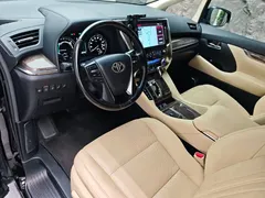 2021 Toyota Alphard Hybrid 2.5L Premium, чёрный — фото 4