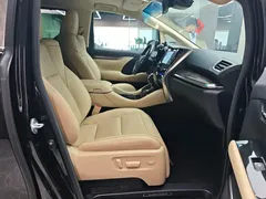2021 Toyota Alphard Hybrid 2.5L Premium, чёрный — фото 7