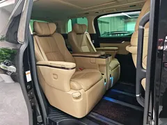 2021 Toyota Alphard Hybrid 2.5L Premium, чёрный — фото 8