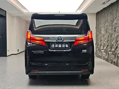 2021 Toyota Alphard Hybrid 2.5L Premium, чёрный — фото 10