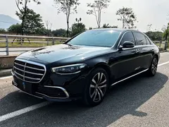 2023 Mercedes-Benz S-Class S 400 L Luxury, чёрный — фото 9