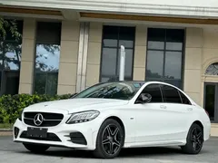 2021 Mercedes-Benz C-Class C 260 L Sport, белый — фото 1