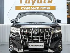 2021 Toyota Alphard Hybrid 2.5L Luxury, чёрный — фото 2