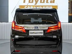 2021 Toyota Alphard Hybrid 2.5L Luxury, чёрный — фото 5