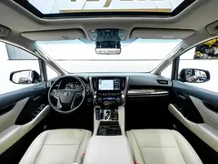 2021 Toyota Alphard Hybrid 2.5L Luxury, чёрный — фото 14