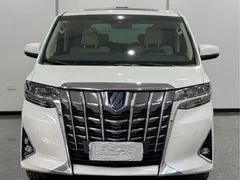 2021 Toyota Alphard Hybrid 2.5L Premium, белый — фото 2