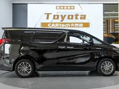 2021 Toyota Alphard Hybrid 2.5L Luxury, чёрный — фото 4