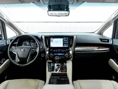 2021 Toyota Alphard Hybrid 2.5L Luxury, чёрный — фото 15