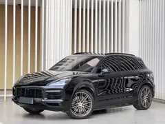 2023 Porsche Cayenne S 2.9T Platinum, чёрный — фото 1