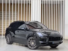 2023 Porsche Cayenne S 2.9T Platinum, чёрный — фото 3
