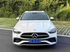 2022 Mercedes-Benz C-Class C 200 L Sport, белый — фото 1