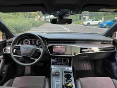 2022 Audi A7L 55 TFSI quattro S-line Zhiyuan Black Package, чёрный — фото 7