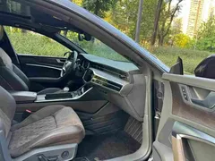 2022 Audi A7L 55 TFSI quattro S-line Zhiyuan Black Package, чёрный — фото 8