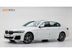 2022 BMW 5 Series 530Li 2.0T Leading M Sport Package, белый — фото 1