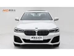 2022 BMW 5 Series 530Li 2.0T Leading M Sport Package, белый — фото 2