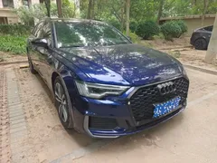 2020 Audi A6 Avant 45 TFSI Sport, синий — фото 2