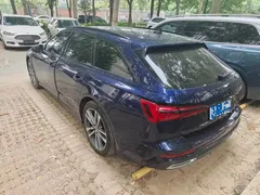 2020 Audi A6 Avant 45 TFSI Sport, синий — фото 3
