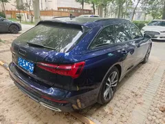 2020 Audi A6 Avant 45 TFSI Sport, синий — фото 4