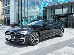 2023 Audi A6L 45 TFSI Sport, чёрный — фото 1