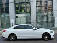 2023 Mercedes-Benz C-Class C 200 L Sport, белый — фото 1