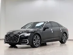 2024 Audi A6L 45 TFSI Dynamic, чёрный — фото 1