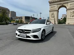 2021 Mercedes-Benz C-Class C 260 L Sport, белый — фото 1
