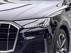2022 Audi Q7 55 TFSI quattro S line Sport, чёрный — фото 3