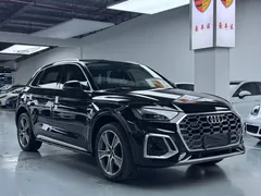 2022 Audi Q5L 45T Luxury Dynamic, чёрный — фото 3