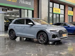2022 Audi Q5L 40T RS Package Ransu Edition, синий — фото 3