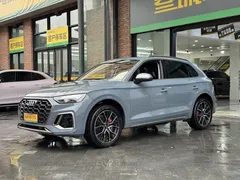 2022 Audi Q5L 40T RS Package Ransu Edition, синий — фото 4